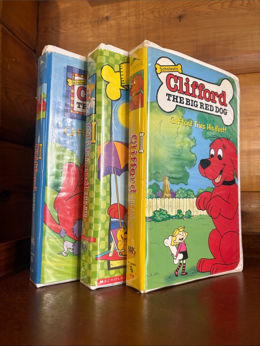 Clifford's Best Friends, Fun in the Sun, Clifford Tries His Best! Bundle of 3